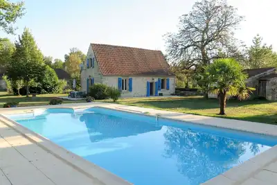 Image de Maison de vacances privée avec piscine privée, Wifi, Tv, terrasse, animaux admis, parking