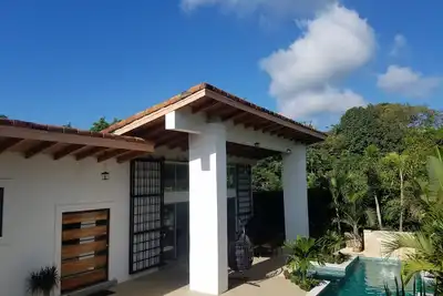 Image de Tropical Modern Minimalist Outdoor Living Paradise