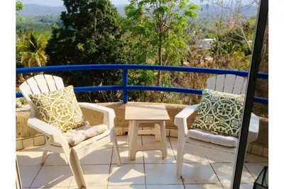 Image de Orange Apartment con vista al mar y a las montañas en casa elegante