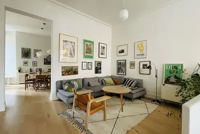 Image de Appartement à Hellerup avec 2 chambres à coucher, 4 couchages