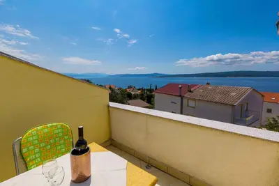 Image de Appartement de vacances avec climatisation et vue sur la mer