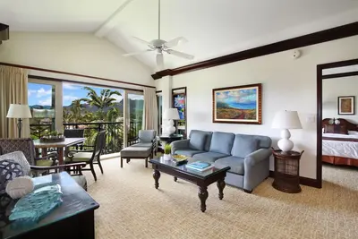 Image de Vue sur la montagne et le jardin Dernier étage E401 ** Ac ** Resort Pool & Restaurant