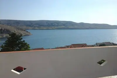Image de Appartement dans Metajna avec vue mer, Balcon, Climatisation, Wifi (4890-2)