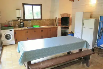 Image de Belle maison de vacances privée avec piscine privée, Wifi, Tv, terrasse, animaux admis et parking
