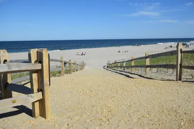 Image de Manhatten sur la plage!