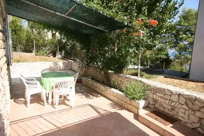 Image de Appartement de deux chambres prés de la plage Slatine, Ciovo (A-9709-a)