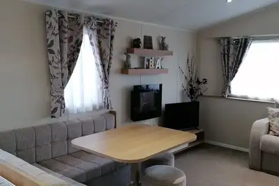 Image de Luxueuse caravane statique de 2 chambres à Haven Devon Cliffs, Exmouth