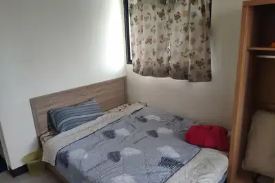 Private studio type room next to the train