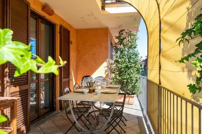 Image de Maison de vacances avec Wifi, bain à remous, climatisation, piscine privée, Tv, terrasse, parking