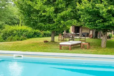 Image de Maison de vacances privée avec Wifi, piscine privée, Tv, terrasse, vue panoramique, parking