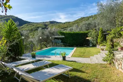 Image de Maison de vacances privée avec piscine privée, climatisation, Wifi, Tv, patio, vue panoramique
