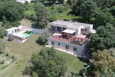 Image de Villa Sud-Ardèche vue panoramique sur les Cévennes