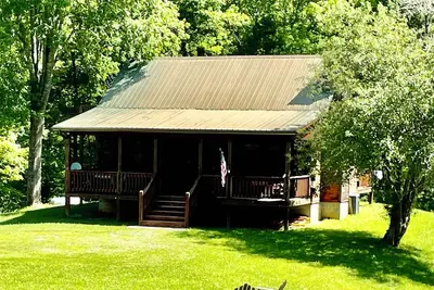 Image de Jolie cabane en rondins nichée dans les bois, à quelques minutes de Noc et du lac Nantahala