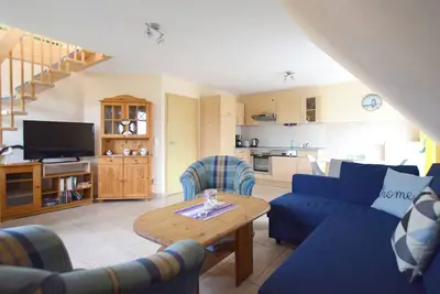 Image de maisonnette mansardée confortable pour max. 4 pers, 2 chambres, balcon, WiFi