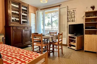 Image de Appartement confortable à 100m de la plage d'Argelès-sur-Mer, balcon, 4 couchages, Tv, proche commerces