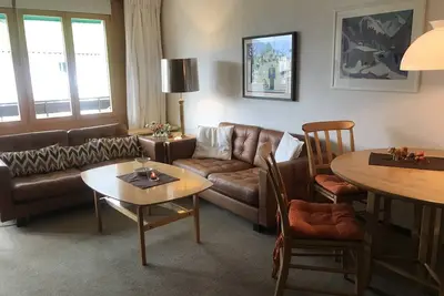 Image de Application généreuse. pour 1- 4 personnes avec balcon, piscine et sauna, Davos-Dorf