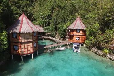 Image de Native Cottage dans un lagon privé près de Sohoton Room L2