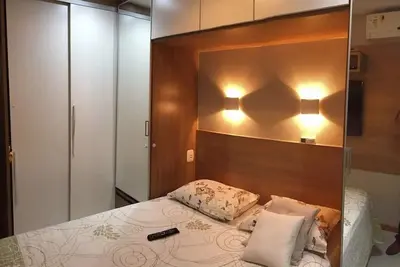 Image de ⭐️ ⭐️ ⭐️ ⭐️ ⭐️ 2qts, balcon, immeuble face à la plage, climatisation, wifi, gar. , Ordinateur