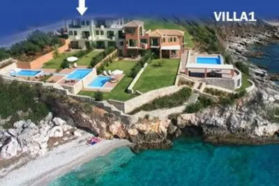Image de Complexe Villa Brio. Votre balcon sur la mer Ionienne! Villa 1