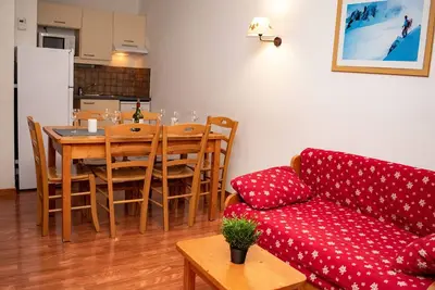 Image de Appartement 3 pièces pour 6 personnes, vue montagne, animaux acceptés