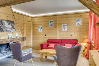 Image de Appartement Megève Jaillet, 2 Chambres, Balcon, Parking