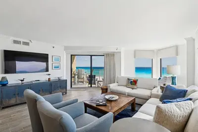 Image de Inlet Reef 301 est un 3 Br absolument magnifique - Unité de coin avant Gulf entièrement rénovée