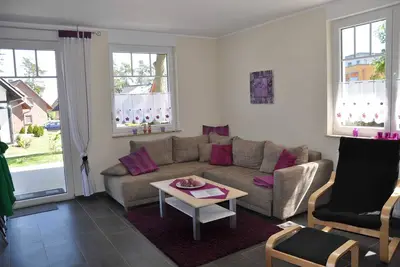 Image de 3 pièces au rez-de-chaussée - Fewo Ferienhaus Müritzperle - Ferienhaus Müritzperle