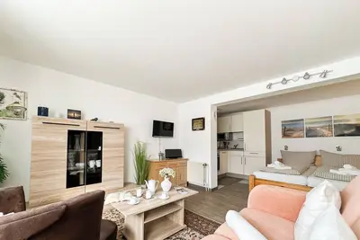 Appartement sous-sol confortable dans un emplacement central à Duhnen