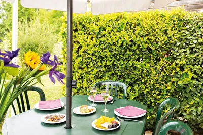 Image de Appartement cosy pour 8 | Balcon privé, accès gym