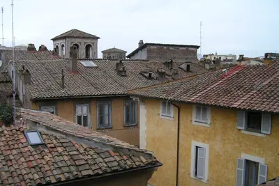 Image de Un appartement dans le centre de Rome, avec vue sur les toits et une terrasse