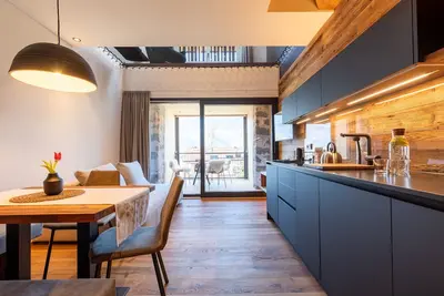 Image de Appartement \"Innerbachlerhof Laugen\" avec Wi-Fi, climatisation, jardin et piscine