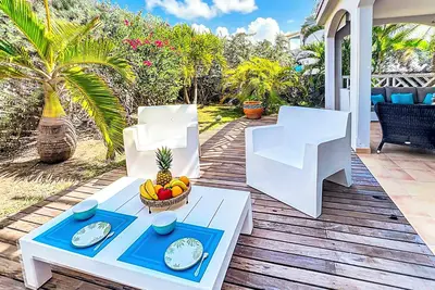 Image de Princess Anaelle · Plage d'Orient Bay, piscine, terrasse Rdc, 150 m², 2ch