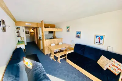 Image de Appart 4 pers aux Lauzières au 15eme au calme, plein sud, Arc 1800