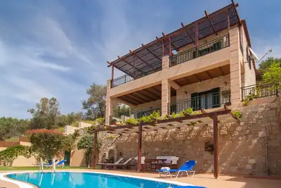 Image de Location villa Kissamos avec piscine privée