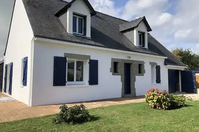 Image de Maison néo-bretonne 6 à 10 personnes à 500m de la mer classée 4 étoiles