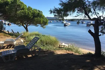 Image de mini villa  50m de la mer \"pieds dans l'eau\" golfe de Porto-vecchio