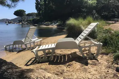Image de 9 mini villa 50m de la mer \" pieds dans l'eau golfe de porto vecchio\"