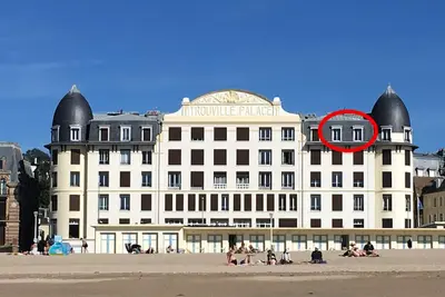 Image de Trouville Palace 510  ;  2 Pièces 50 m2 sur la Plage avec magnifique vue Mer