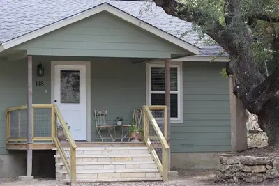 Image de La Casita Verde au bord du fleuve Blanco