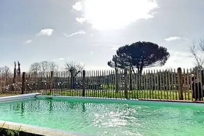 Image de Superbe Maison En Pierre avec piscine, très proche de St-Emilion