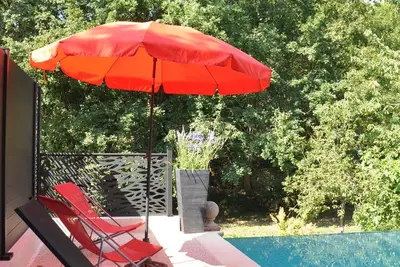 Image de Grasse, au calme, jardin, piscine