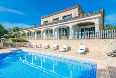 Image de Villa idyllique rurale \"Sa Pleta\" avec piscine