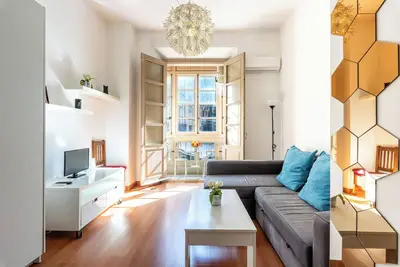 Image de Studio \"Centro Histórico\" au centre de Málaga avec Wi-Fi et balcon