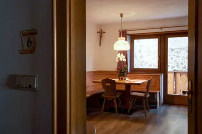 Image de Charmant appartement 6 \"Zur Sonne\" avec vue sur montagne et jardin