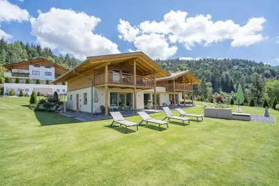 Image de Chalet \"Gasserhof - B\" avec vue sur les montagnes, jardin et Wi-Fi