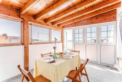 Image de Casa Teresita Sur la plage avec vue sur l'océan, terrasse et Wi-Fi ; animaux autorisés