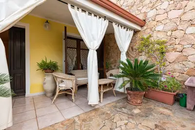 Image de Belle villa \"Chia\" proche de la plage avec vue sur mer et jardin