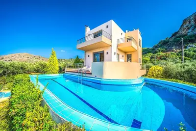 Charites Villas - Villa Thalia - Piscine privée et vue magnifique sur la mer!