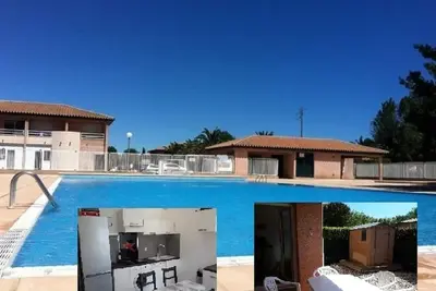 Image de Joli T3, 4/5 pers, Résidence avec Piscine l'été, Rez de jardin