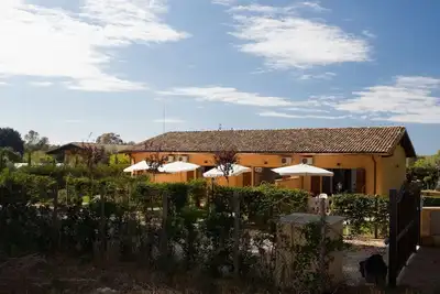 Image de villa 1 with garden in the green a few meters from the beach